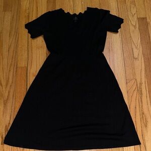 dressbarn Elegant Black Mini Dress